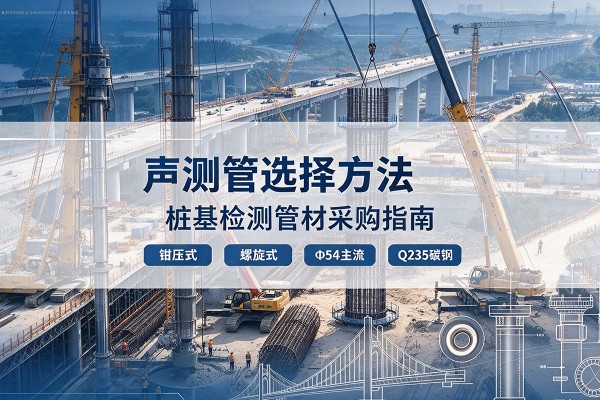 刚察声测管选型标准
