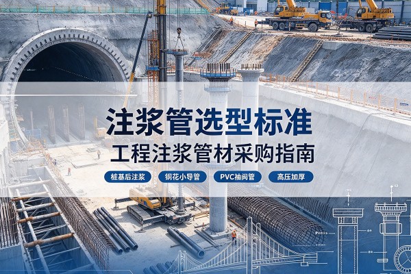刚察注浆管选型标准