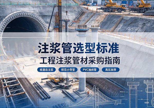 刚察注浆管选型标准